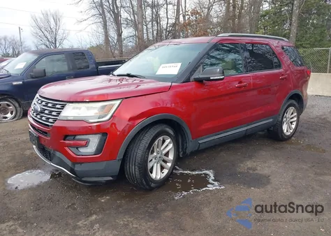 2016 Ford Explorer Xlt z USA, uszkodzony, nr VIN 1FM5K7D82GGD06171
